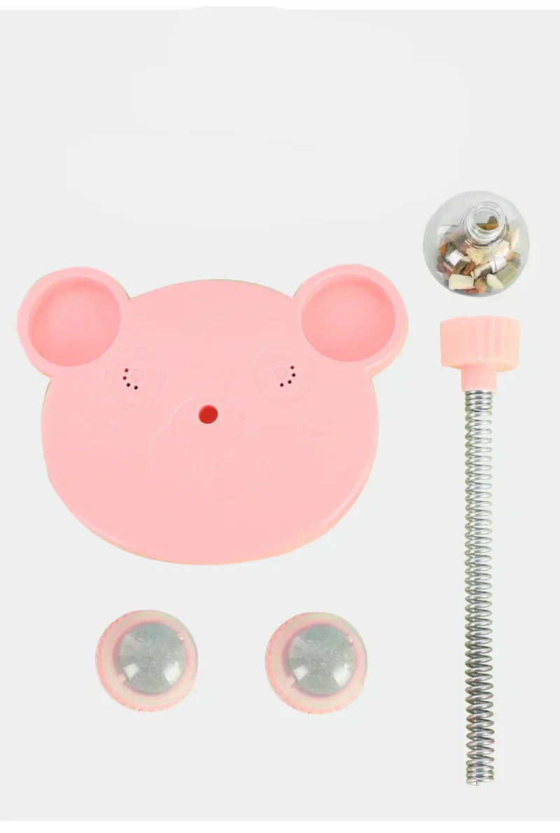 TreatTumble interactive pet toy, a durable treat dispenser & wobble puzzle for active mental stimulation.