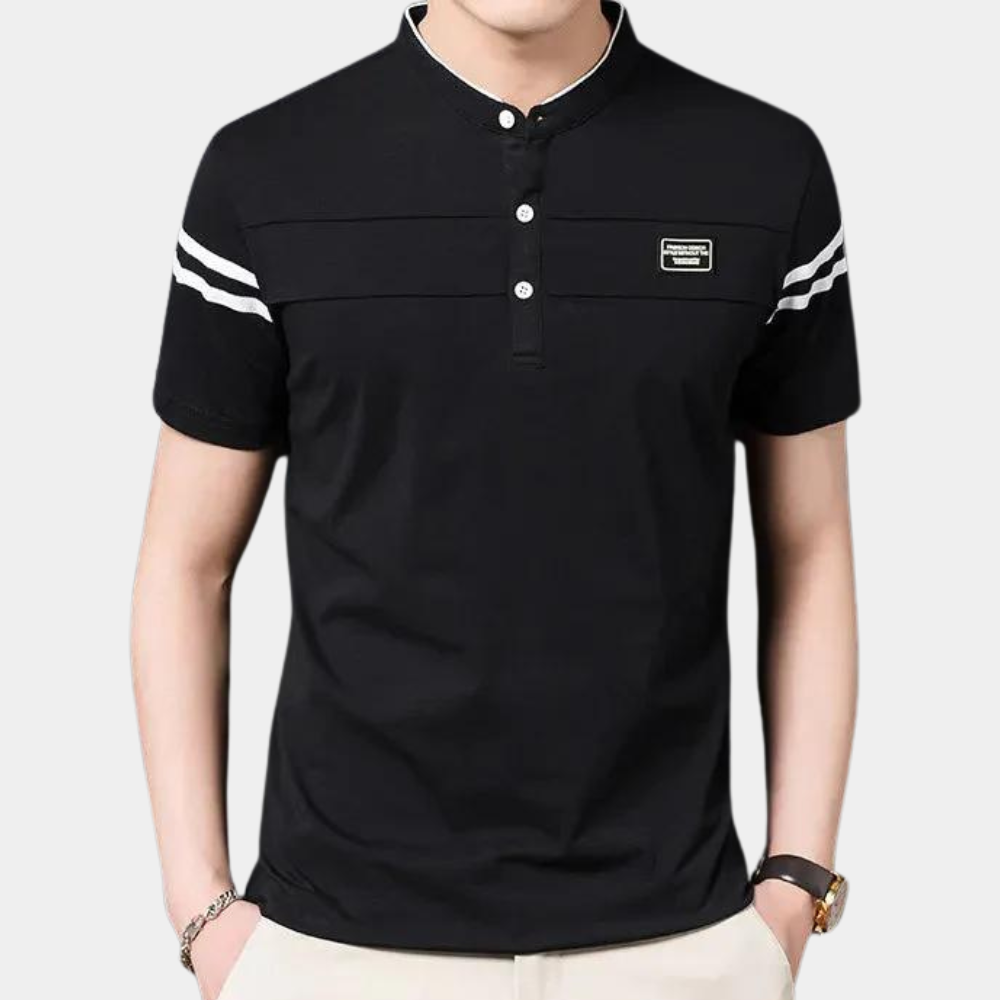 Comfortable men's long sleeve casual shirt, suitable for everyday wear and stylish menswear.