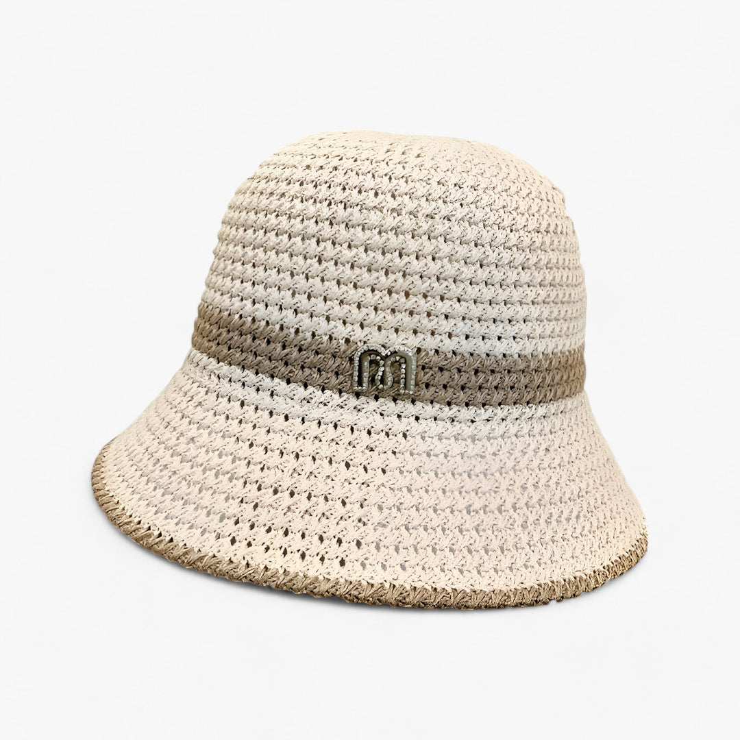 Black foldable wide brim sun hat for women, ideal for beach, travel, and summer sun protection.