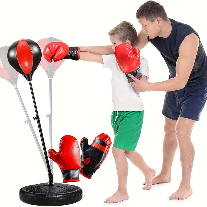 Kids' boxing set, an ideal gift for active children to practice punching and improve agility.