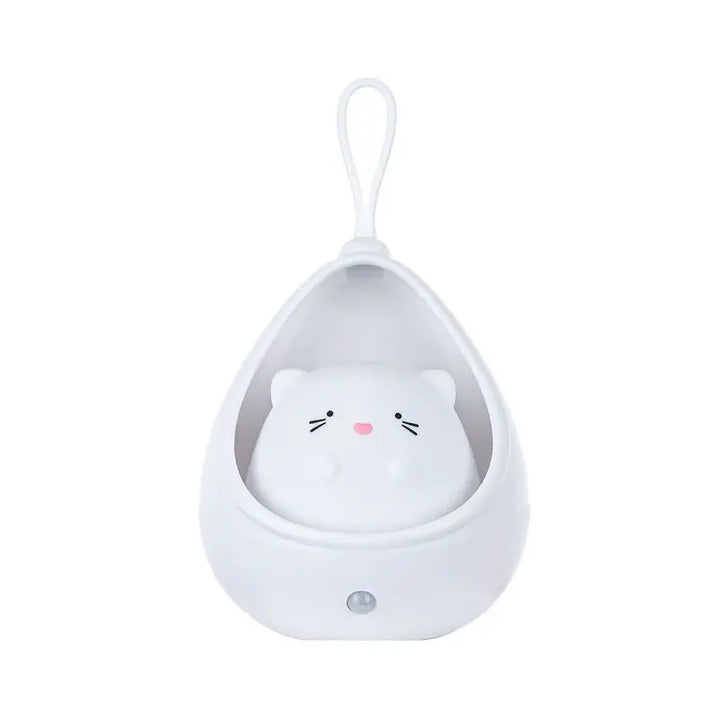 Durable rechargeable animal night light with motion sensor & soft LED, great for kids' sleep.