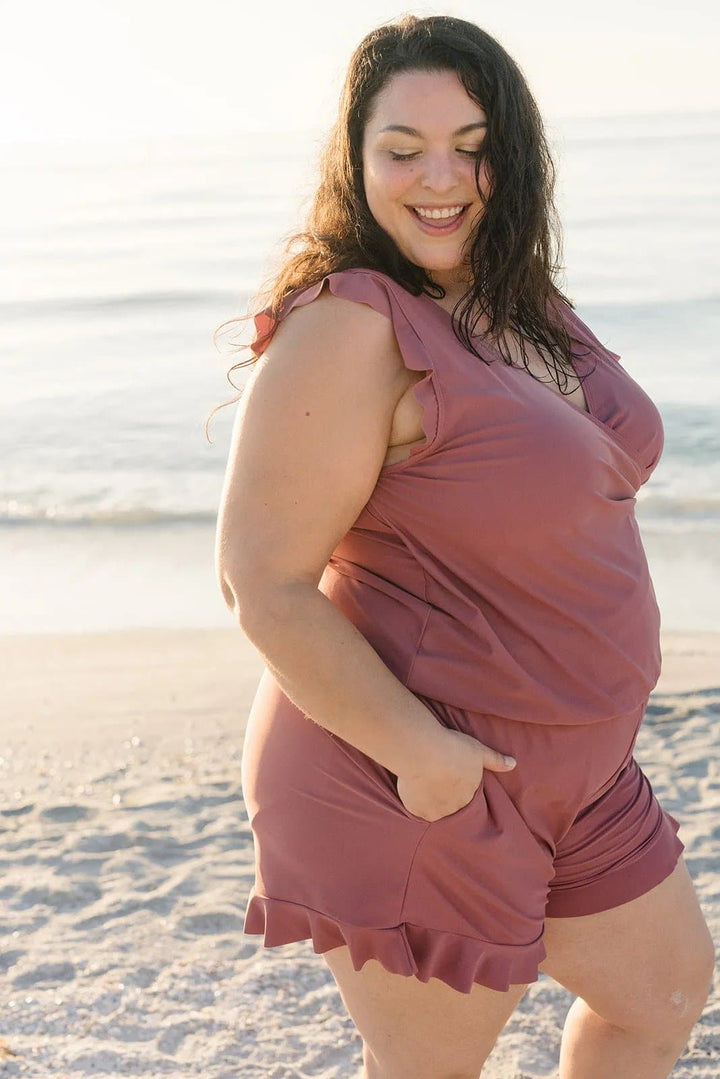 Nola comfort fit ladies' swimsuit. Quick dry and flattering, perfect for active swim or a relaxing pool party.