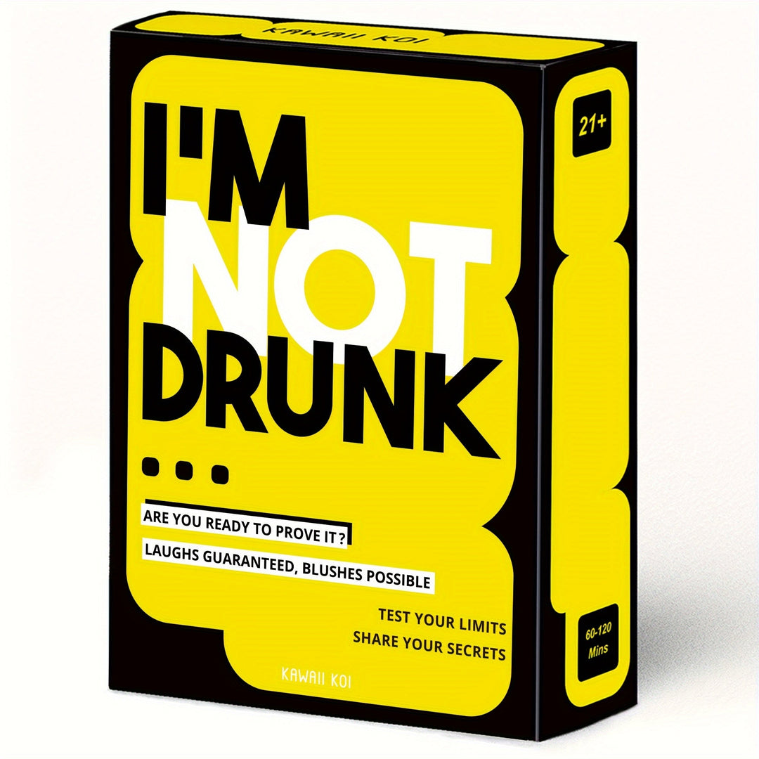 Group of adults enjoying LaughShots, a fun and hilarious party card game creating laughter and entertainment.