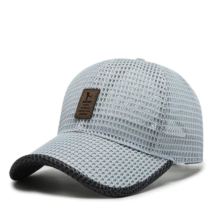 Unisex AeroBreeze lightweight summer cap providing breathable sun protection for hiking, fishing, or any outdoor activity.