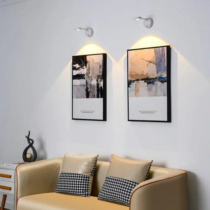 LumaFlex Wireless Motion Sensor Spotlight, adjustable LED for home, cabinet, or night light