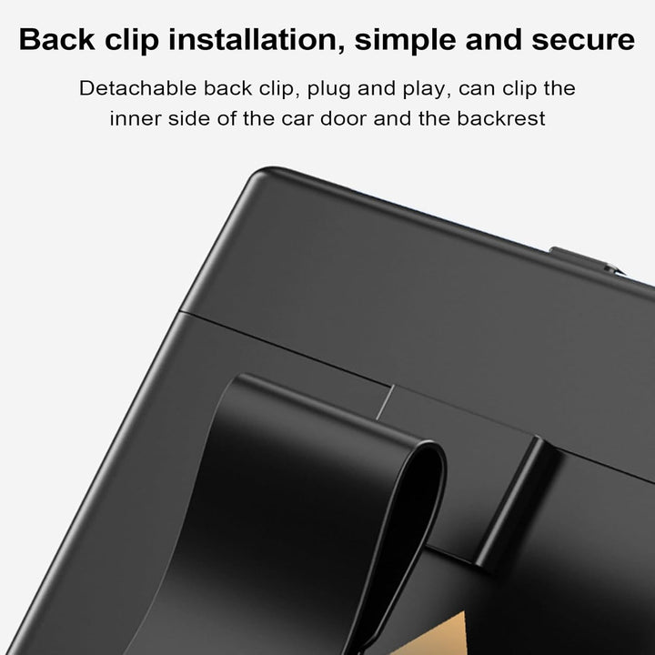 Stylish Lurevo smell-proof car trash can with touch light, a must-have vehicle organizer gadget