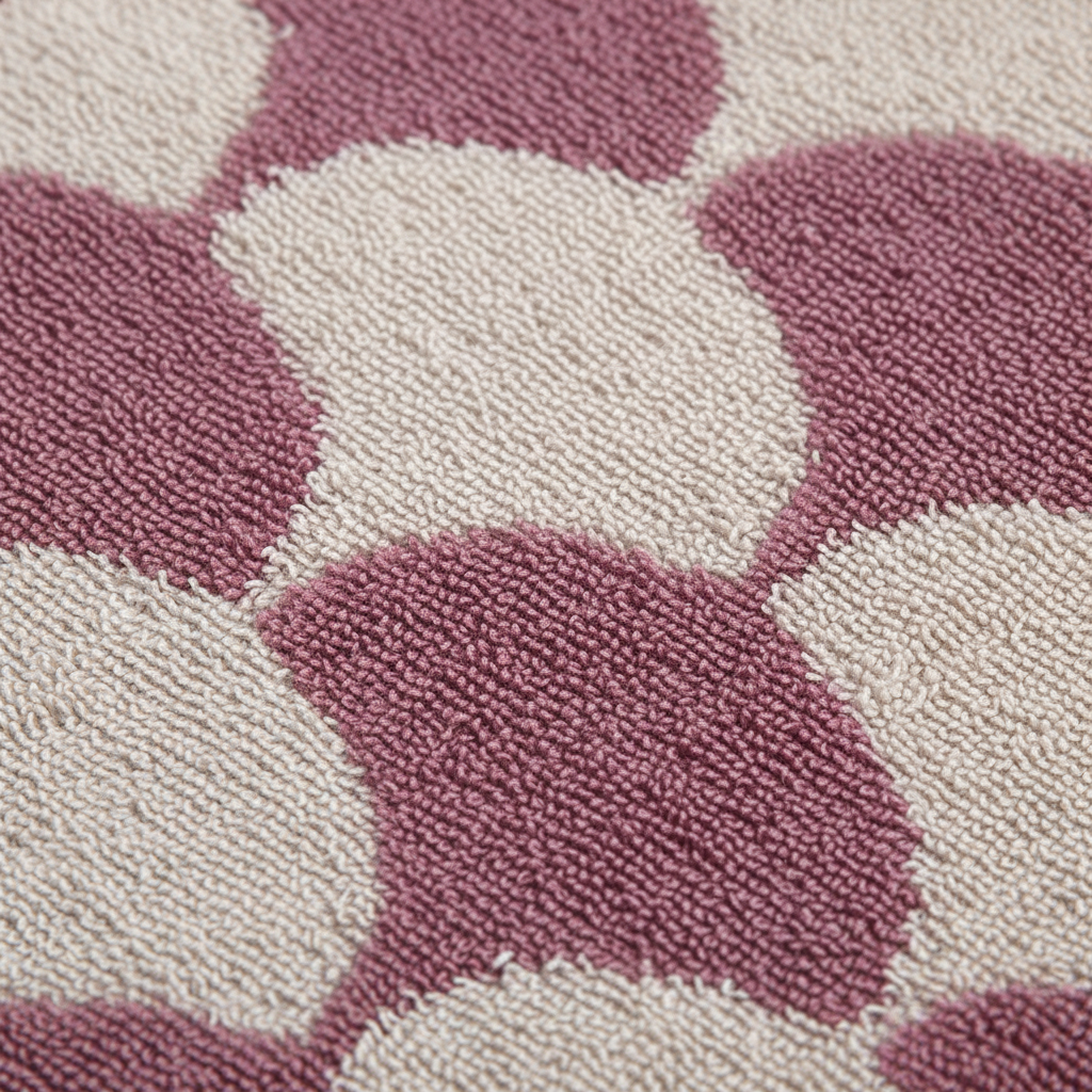 Soft jacquard cotton towel featuring a stylish fan pattern, ideal for daily use.