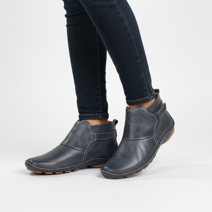 Fashionable orthopedic women's shoes, Leah model. Excellent for daily walking, ensuring comfort & foot health.