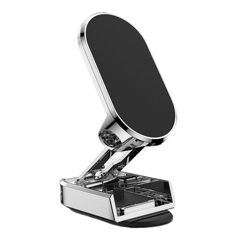MagMount Fold magnetic phone holder, a travel essential for your car.