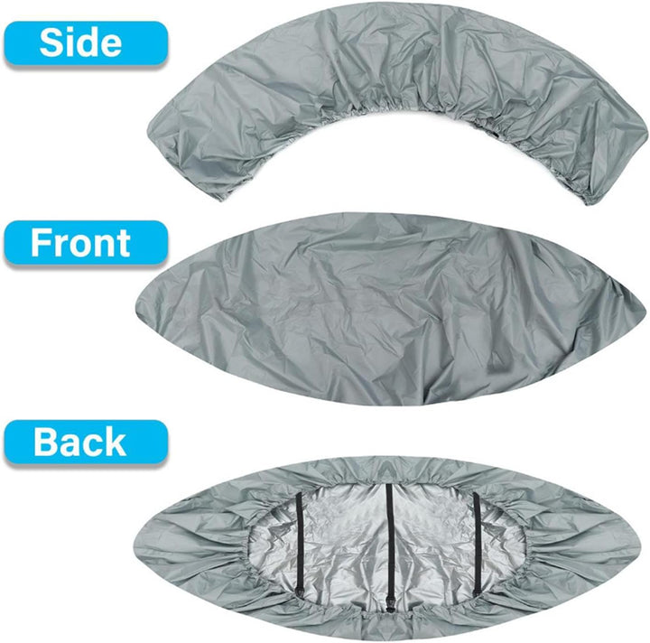 Marivor kayak cover, waterproof, UV-protected, ensuring year-round outdoor storage