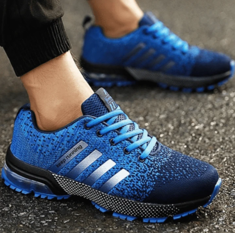 AeroFlex men's slip-on orthopedic sneakers, lightweight and comfortable for daily walks.