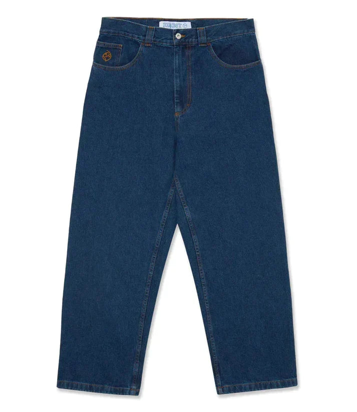 Relaxed Loose Fit Men's Baggy Jeans, versatile casual bottoms perfect for skate culture & urban fashion.