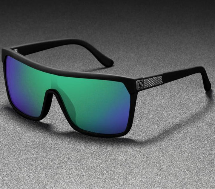 Men's outdoor polarized sunglasses with a flexible, comfortable UV400 protective frame
