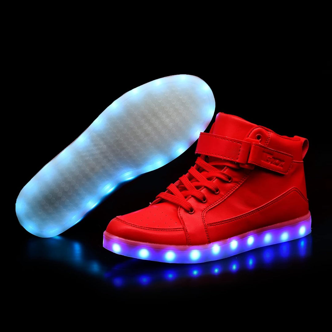 Athletic casual men's light-up shoes, perfect for making a statement on the dance floor.