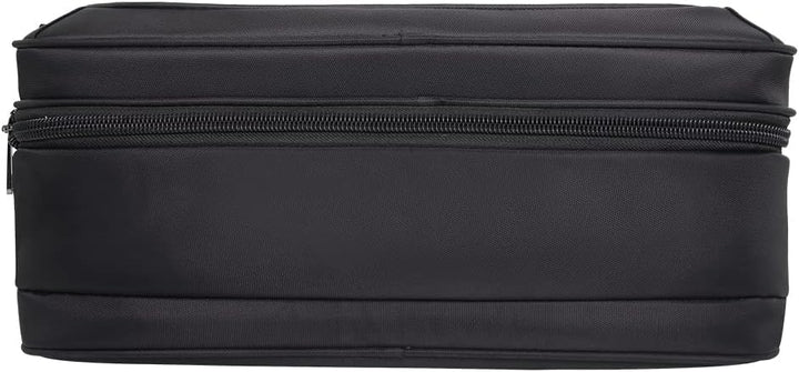 Men's canvas work bag with padded laptop compartment, designed for documents and accessories