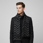 Black/Gray Zigzag