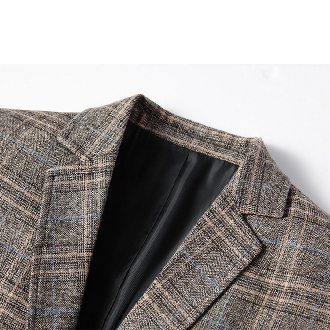 Matthieu Men's Casual Blazer, a versatile and tailored jacket for smart and business casual looks.