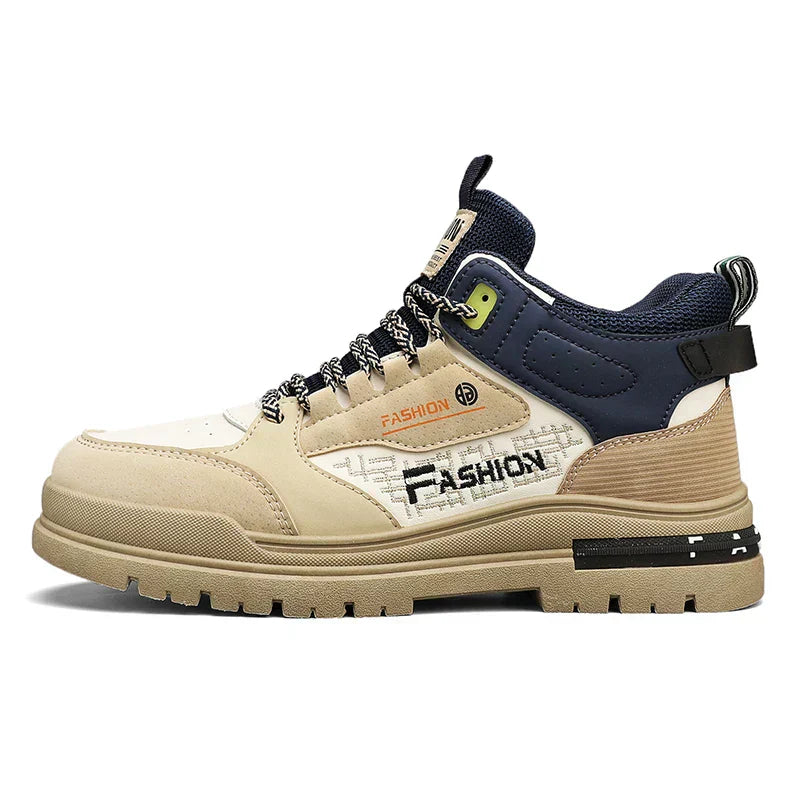 Versatile men's casual walking shoes with flexible sole for all-day comfort.