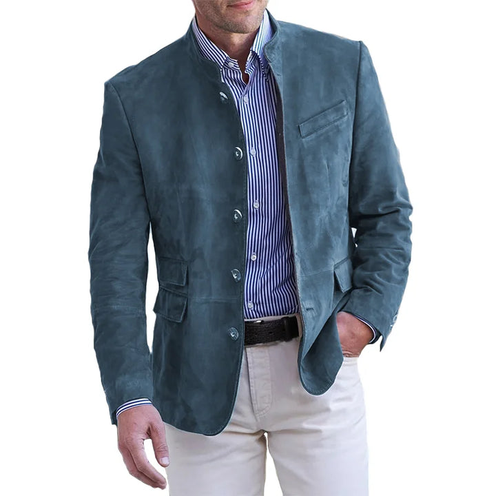 Stylish men's classic jacket, suitable for fall, winter & spring outerwear fashion.