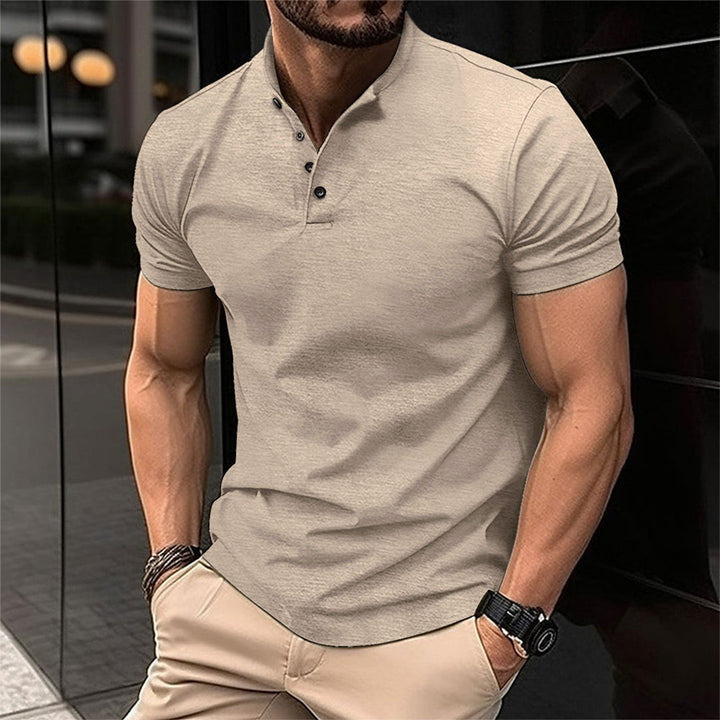 Marcus men's classic style polo shirt with collared design, a timeless & comfortable casual top.