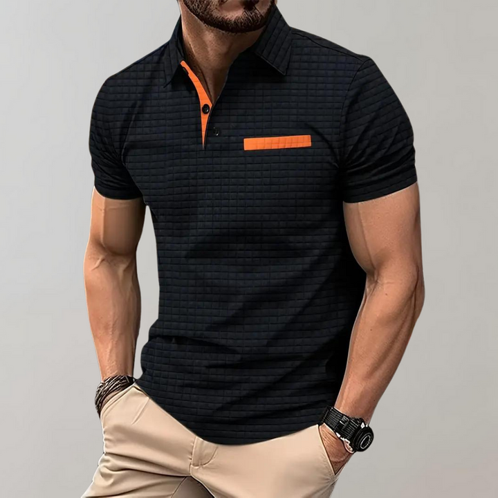 Men's classic polo shirt, comfortable & stylish for everyday wear.