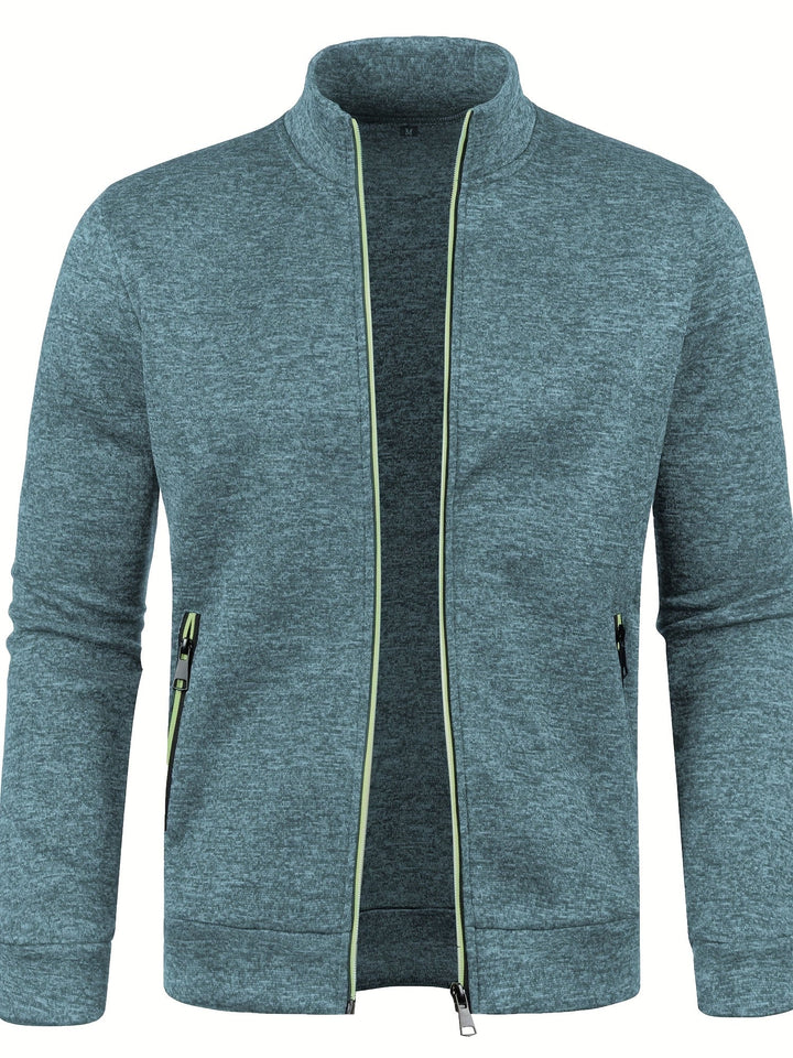 Everyday men's vest, "Marco" model, featuring practical zipper pockets for essentials.