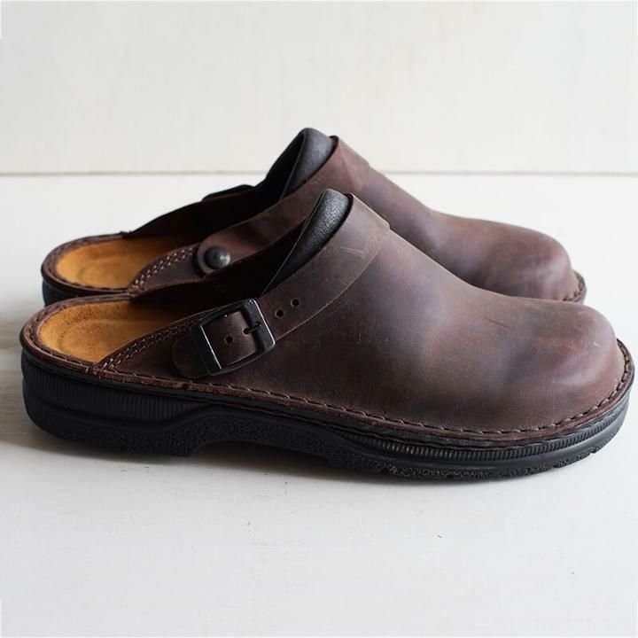 Men's slip-on garden clogs, Lennart, offering arch support & profiled sole for leisure.