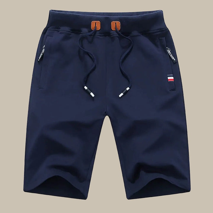 Relaxed fit men's sporty shorts for casual summer style, offering ultimate comfort for daily activities.