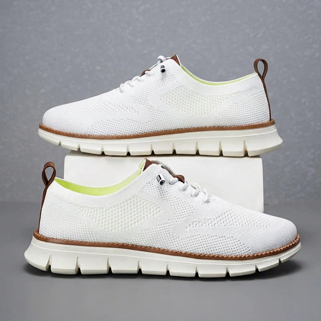 Men's Damon lightweight athletic shoes in a dynamic pose, showcasing comfort and flexibility for active men.