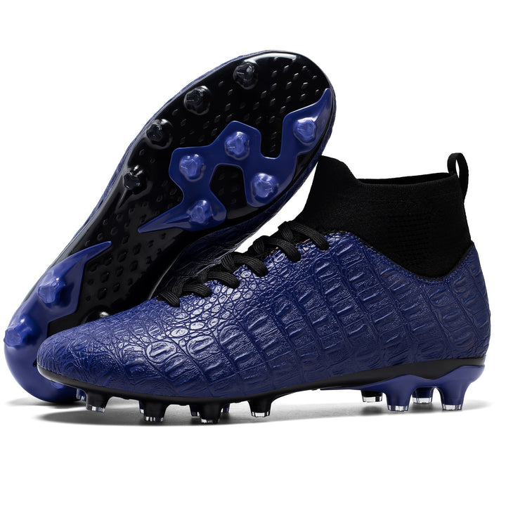 Dario men's football boots with reinforced high ankle support, ensuring stability & injury prevention.