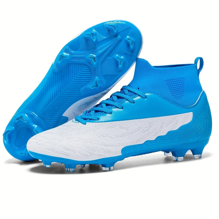 Performance-driven Dario men's football boots, offering high ankle stability & excellent turf grip.