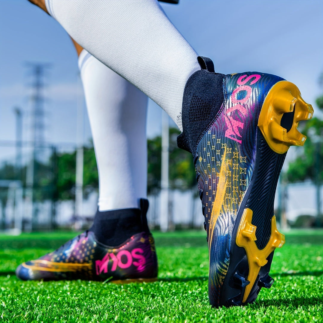 Side view of Dario men's athletic footwear, showcasing the sleek high ankle design & lightweight build.