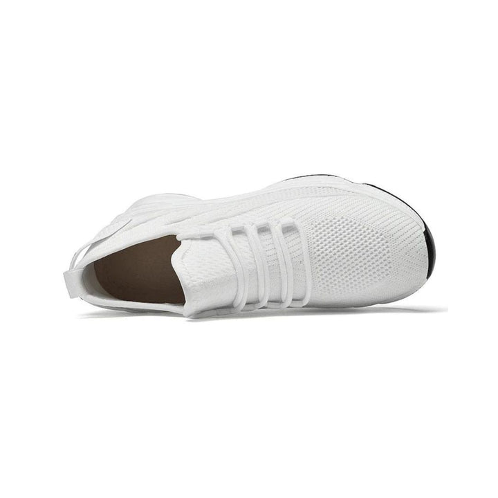 Black men's casual elevator shoes. Enjoy a hidden height boost with these comfortable style sneakers.