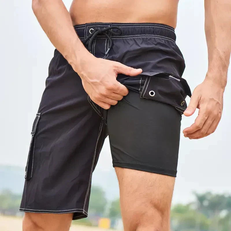 Men's dynamic sports shorts for athletic performance. Lightweight, quick-dry activewear for gym workouts & comfort.