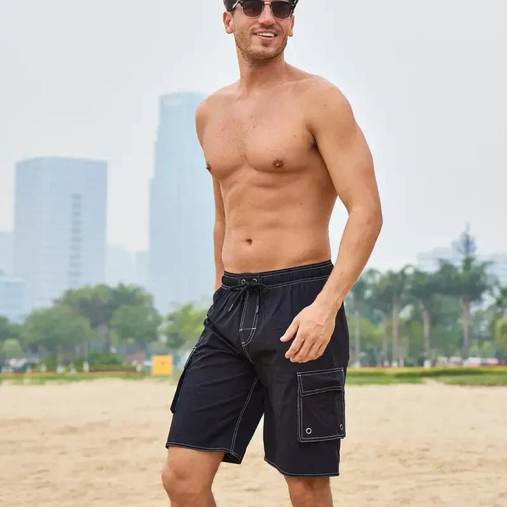 Men's activewear gym shorts. Comfortable and quick-drying for intense workouts, sports, and a dynamic lifestyle.