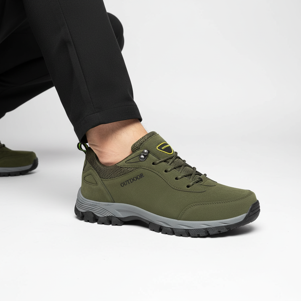 Floyd orthopedic men's hiking shoes, classic design with lightweight comfort for active men.
