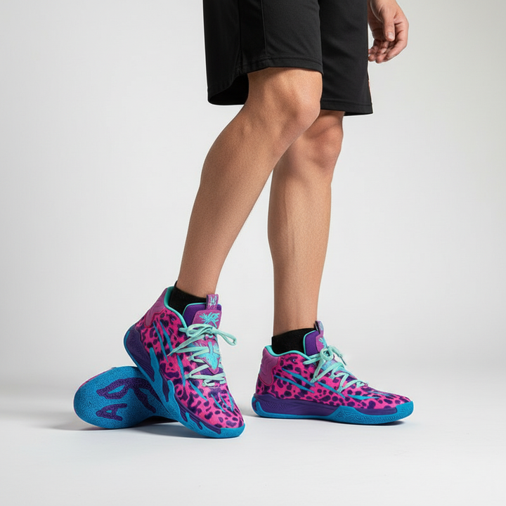 Gavin men's athletic high-top basketball shoes, offering comfort and stability