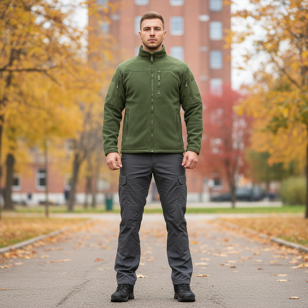 Men's Gero insulated winter jacket in black, front view, perfect for cold weather and outdoor activities