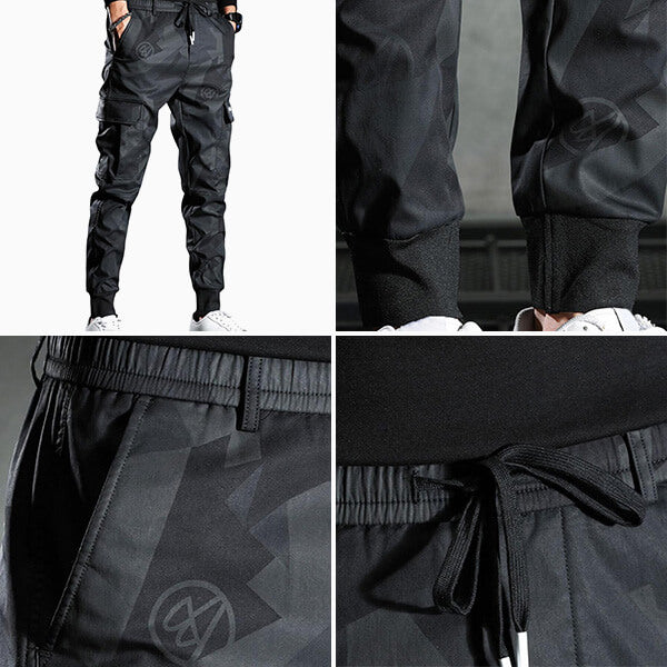 Versatile men's Lars sporty cargo trousers, suitable for activewear, casual wear, and outdoor activities.
