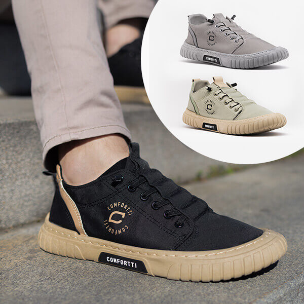 Men's lightweight everyday sneakers, ultimate comfort for daily walking & casual style.
