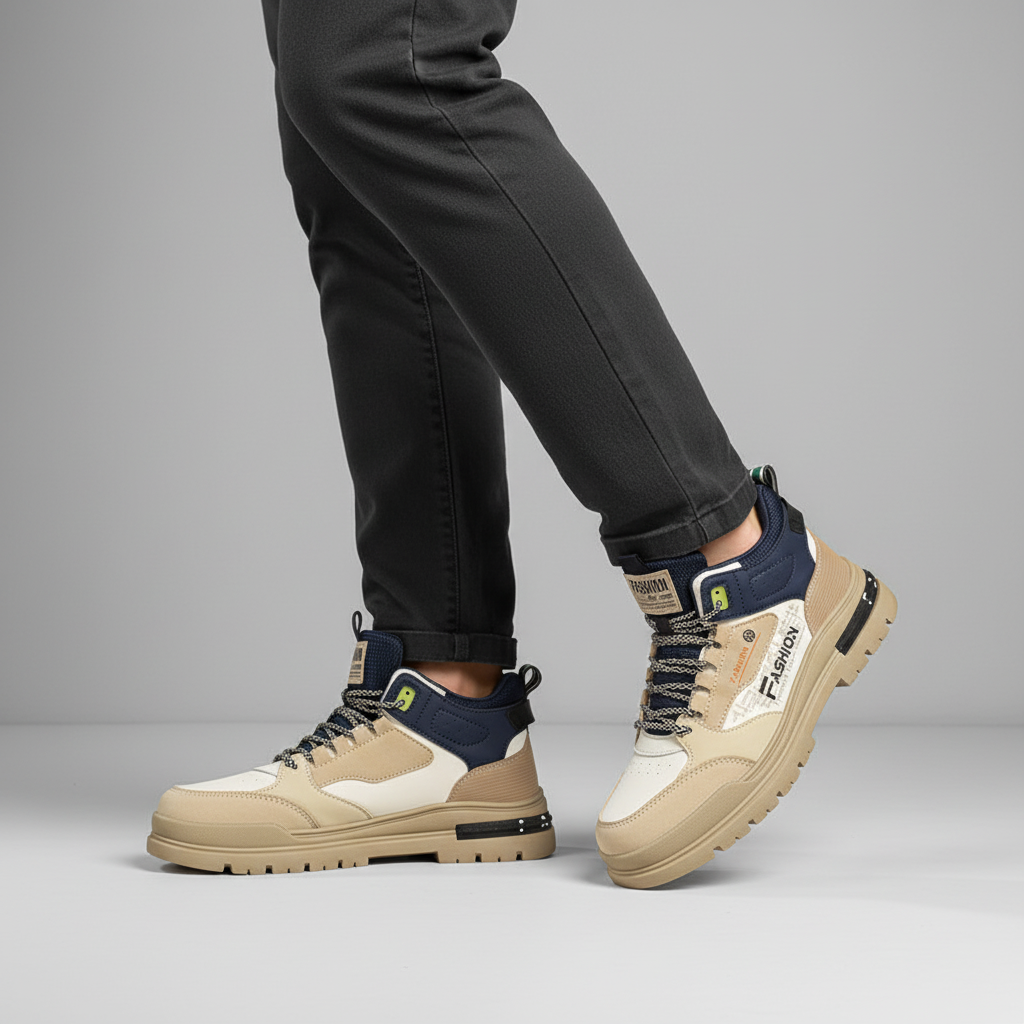 Pair of men's Hayden casual shoes, showcasing the sleek design and lightweight construction for daily wear