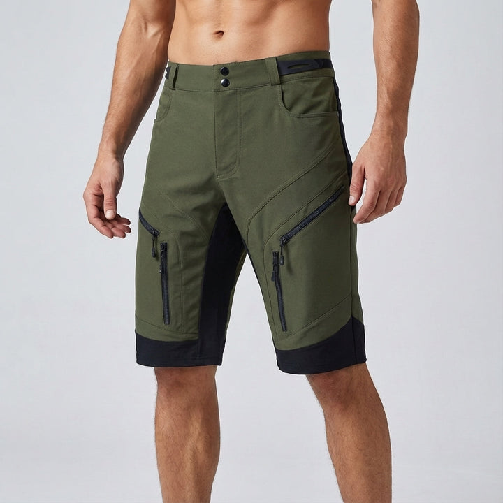 Performance-driven men's sports shorts Marvin with zip pockets, ensuring quick-dry comfort for any sport.