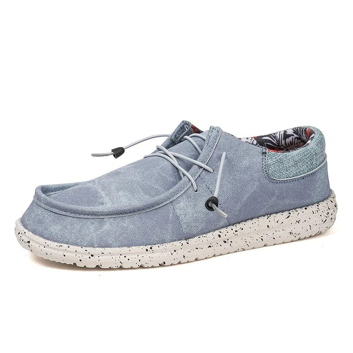 Men's lightweight summer slip-on loafers, perfect for casual style & easy wear. Comfortable everyday footwear.