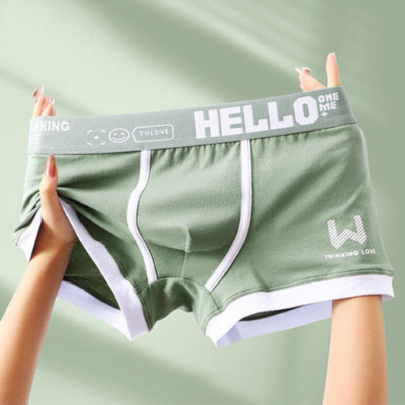 Men's luxury boxer briefs 6-pack for ultimate comfort & style. Soft cotton stretch underwear for daily wear.