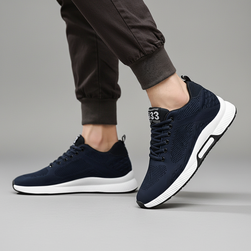 Men's orthopedic elevation casual sneakers, Andrew, for comfort and support