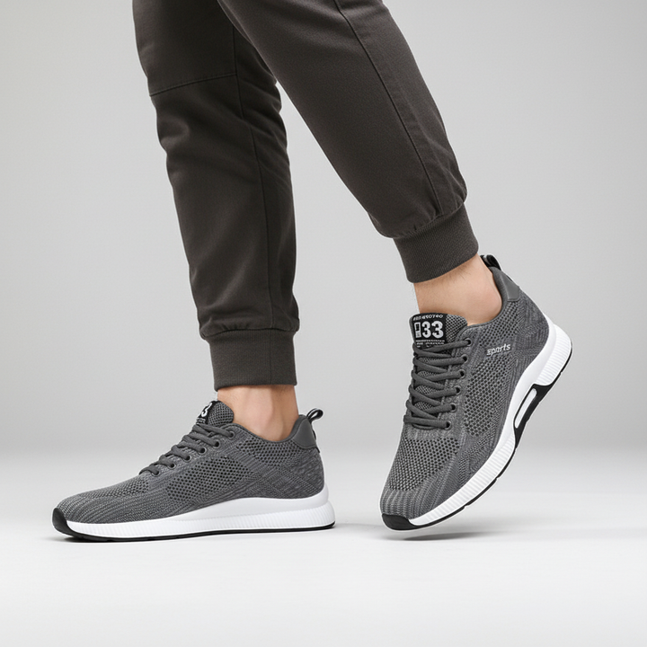 Supportive men's breathable sneakers, Andrew, perfect for long walks