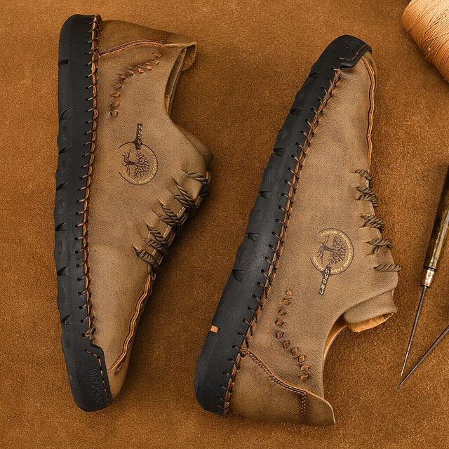 Comfortable men's orthopedic walking sneakers with superior arch support for everyday wear.