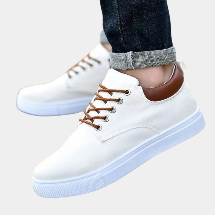 Supportive men's comfort shoes, excellent for walking, daily wear, and ergonomic foot relief.