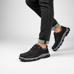 Black (with lace-up closure)