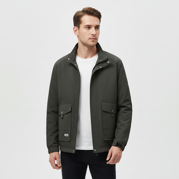 Stylish men's autumn jacket, suitable for activewear & everyday casual wear